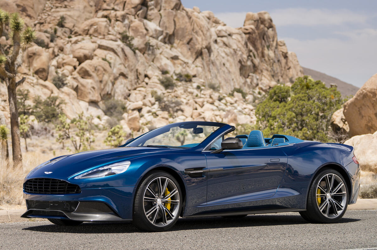 no title Aston Martin Vanquish Volante unveiled