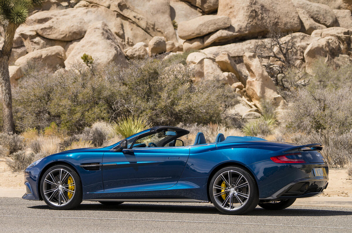 no title Aston Martin Vanquish Volante unveiled