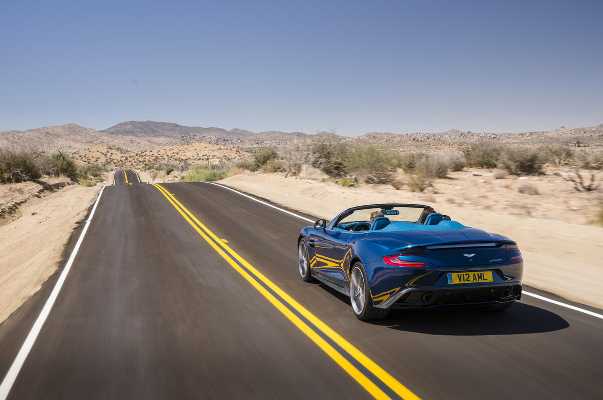 no title Aston Martin Vanquish Volante unveiled