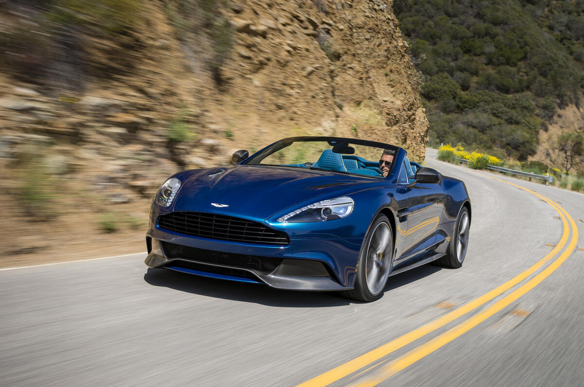 no title Aston Martin Vanquish Volante unveiled