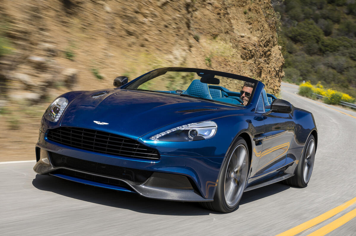 no title Aston Martin Vanquish Volante unveiled