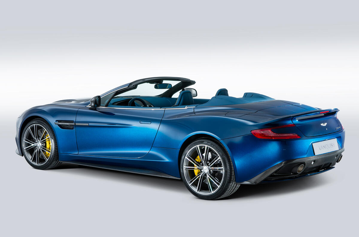 no title Aston Martin Vanquish Volante unveiled