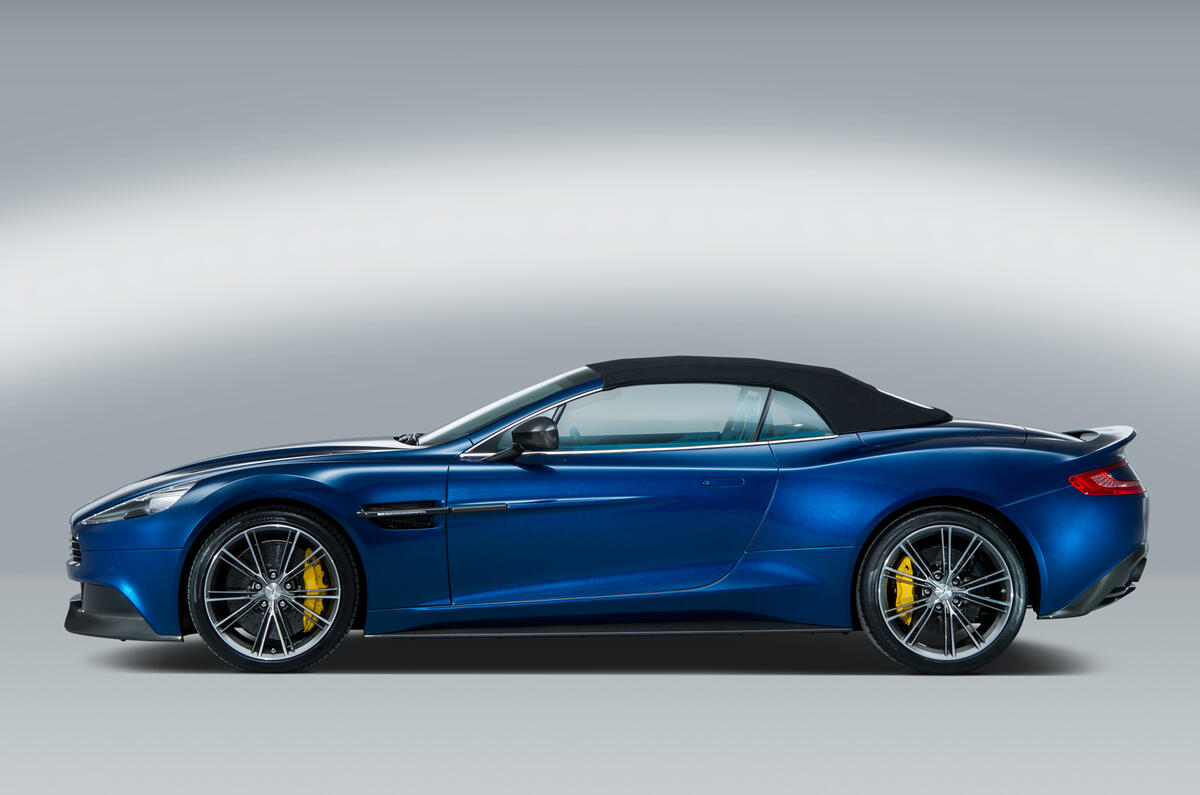 no title Aston Martin Vanquish Volante unveiled