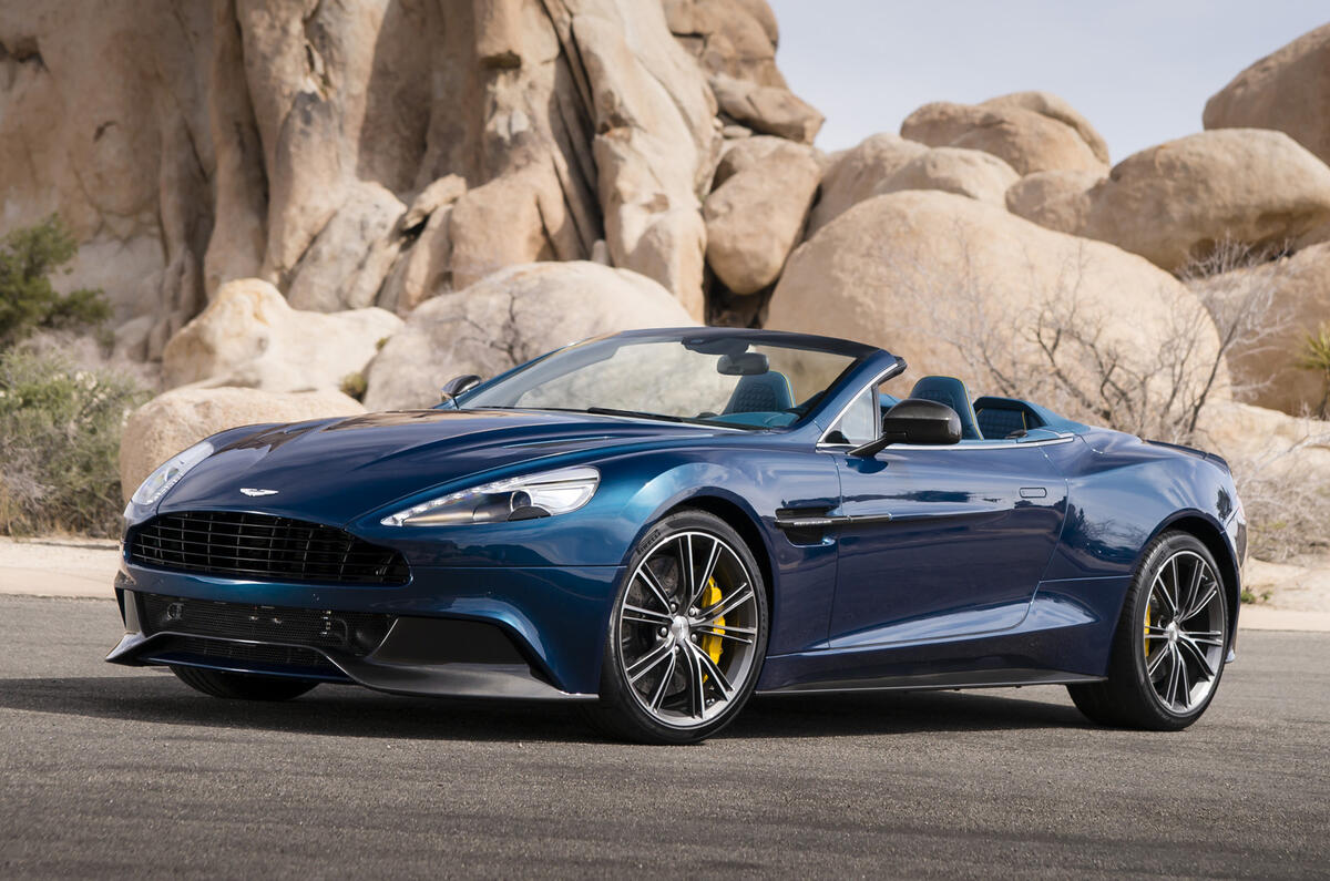 no title Aston Martin Vanquish Volante unveiled