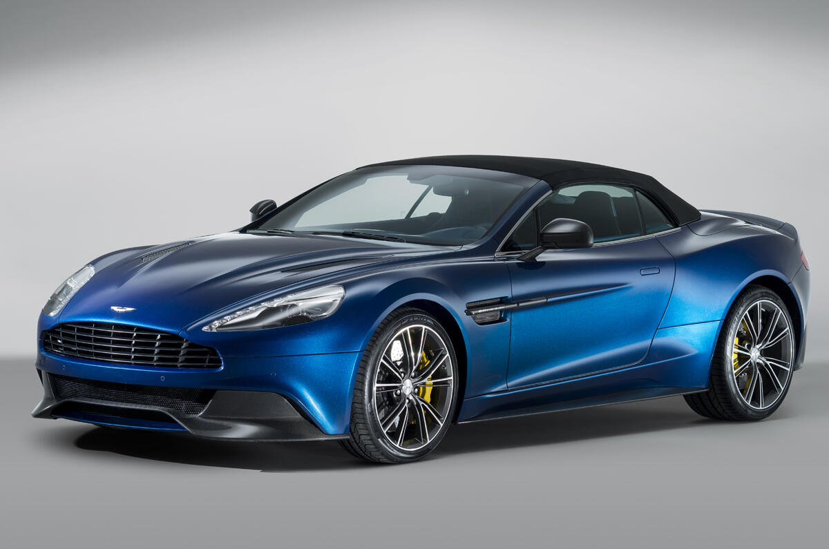 no title Aston Martin Vanquish Volante unveiled