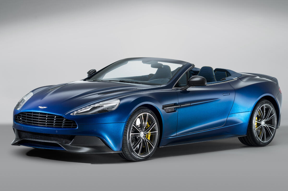 no title Aston Martin Vanquish Volante unveiled