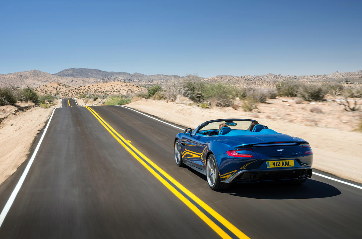 no title Aston Martin Vanquish Volante unveiled