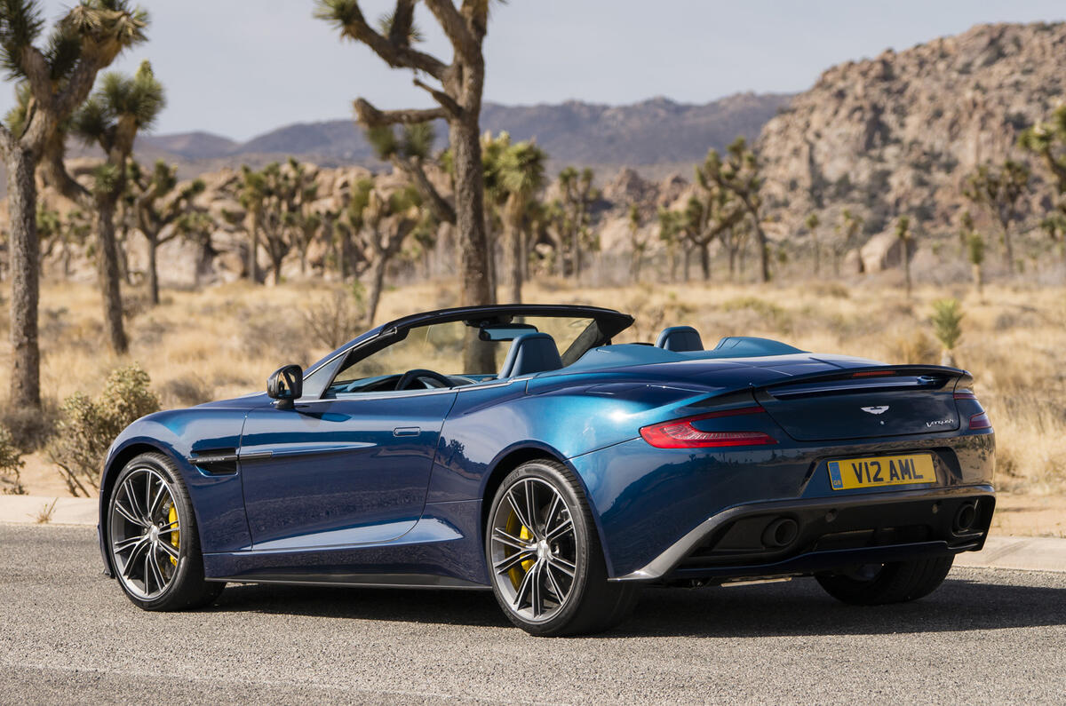 Aston Martin Vanquish Volante unveiled