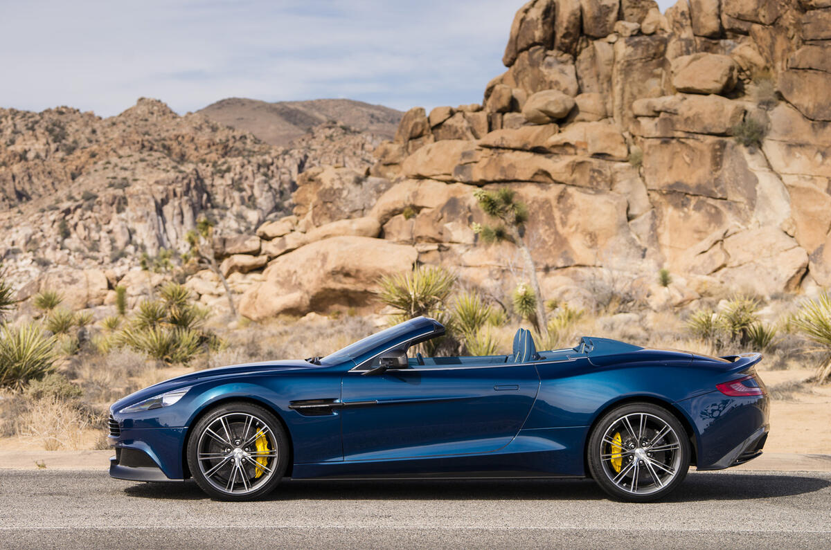 no title Aston Martin Vanquish Volante unveiled