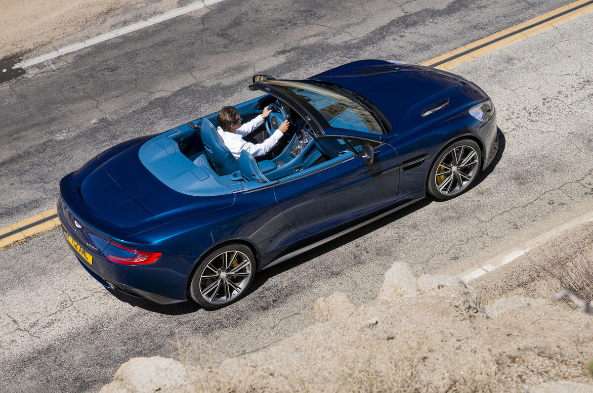 no title Aston Martin Vanquish Volante unveiled