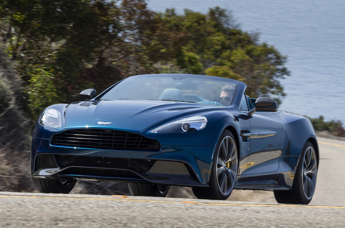 no title Aston Martin Vanquish Volante unveiled