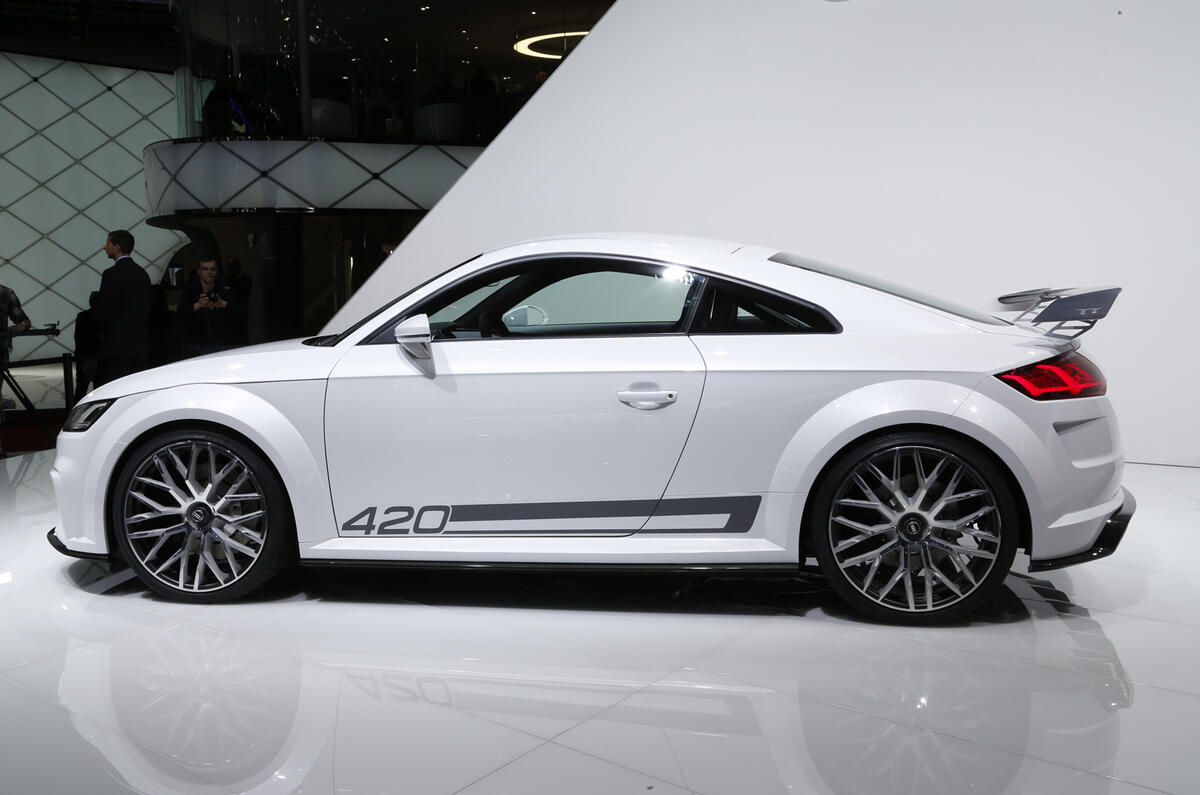 Audi TT quattro sport concept unveiled