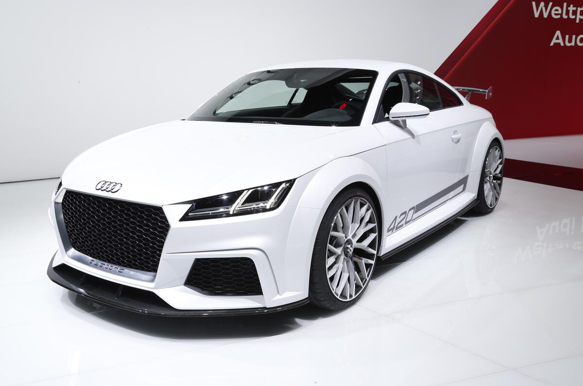 Audi TT quattro sport concept unveiled