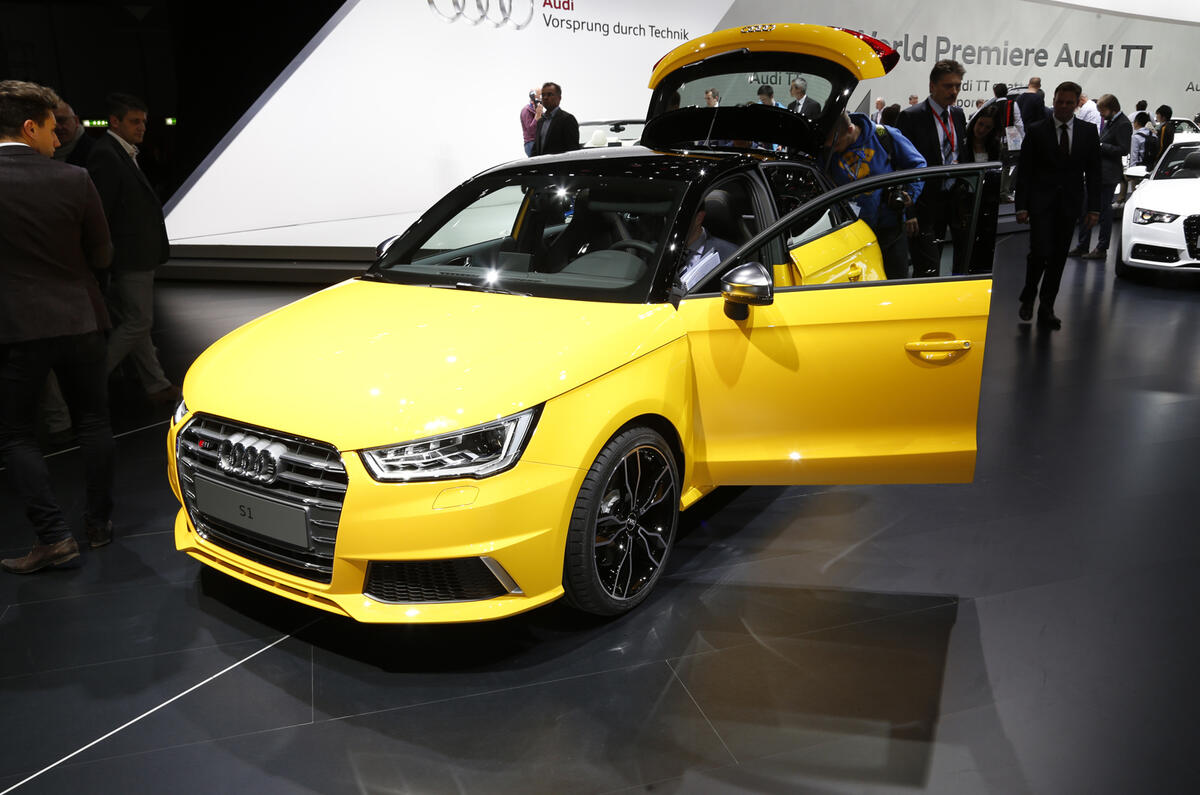 Geneva show debut for 228bhp Audi S1