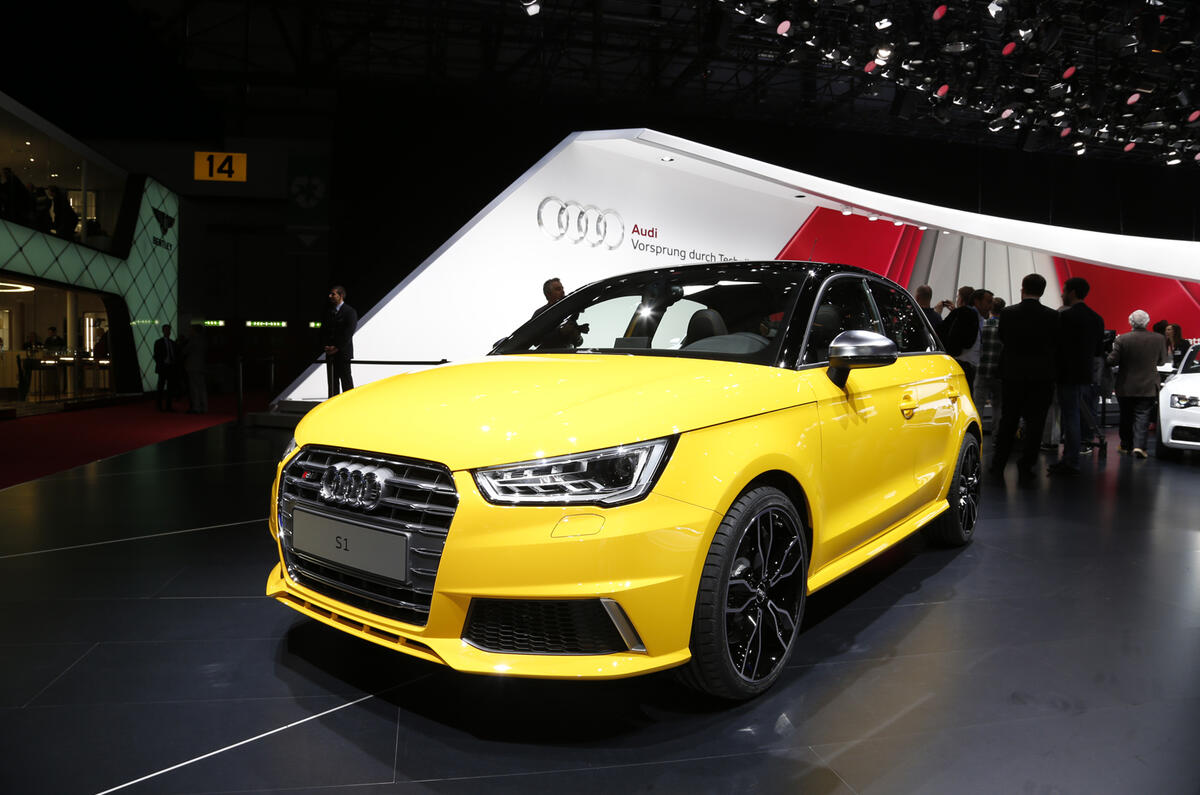 Geneva show debut for 228bhp Audi S1