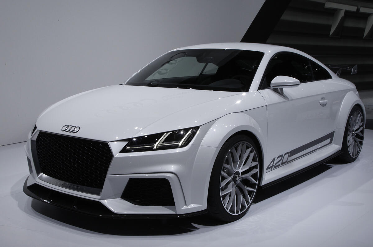 no title Audi TT quattro sport concept unveiled