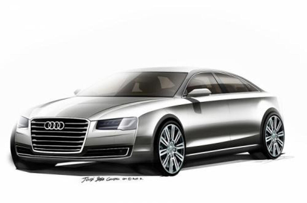 Revised Audi A8 - first images