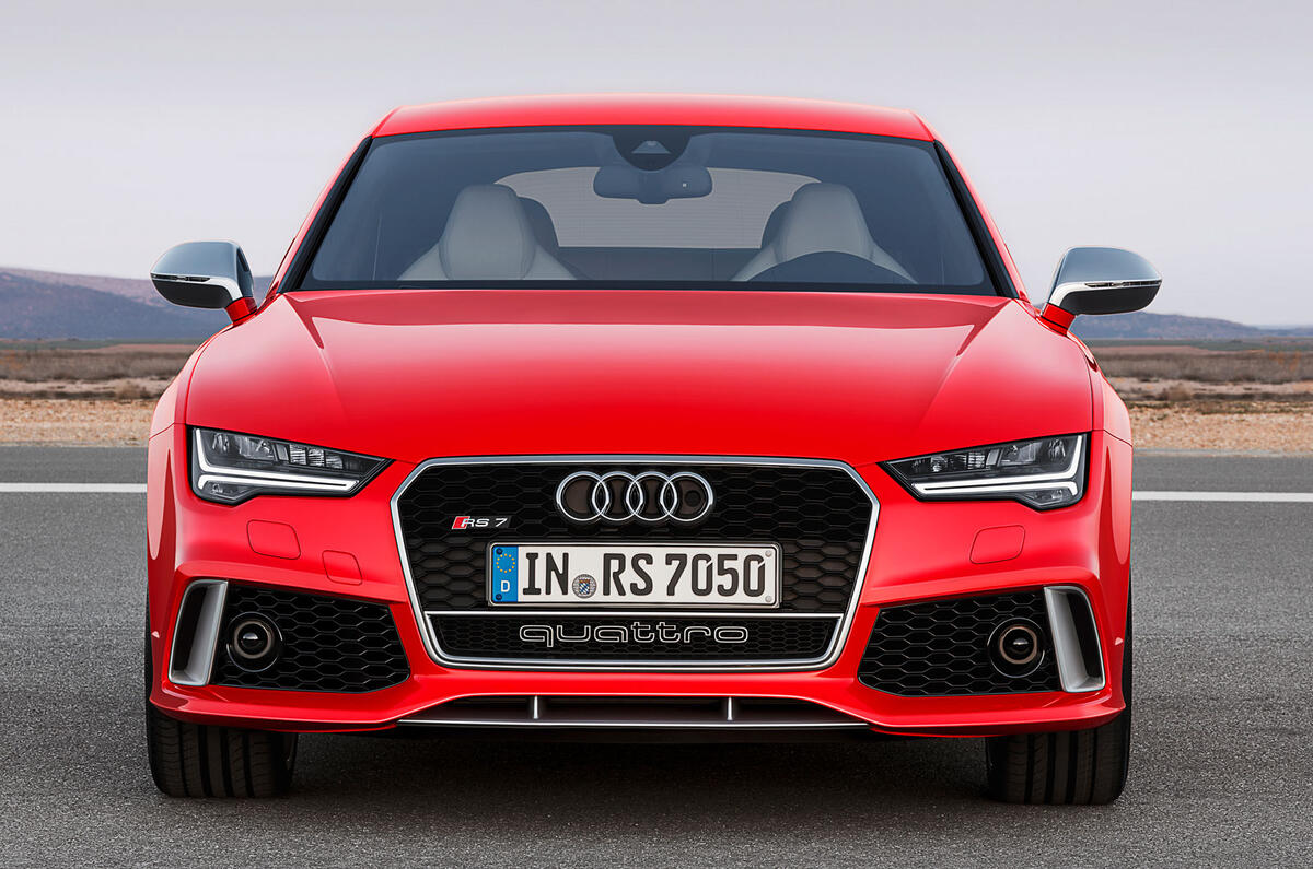 Audi reveals facelifted RS7 sportback