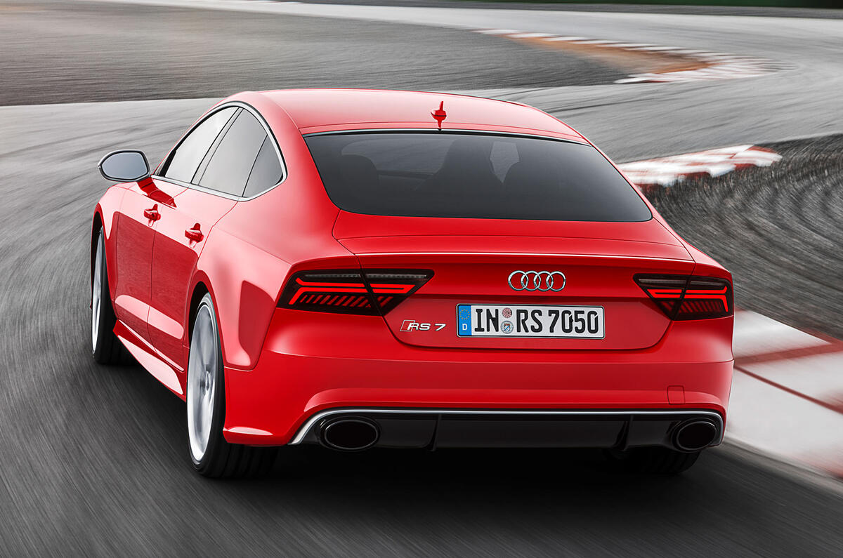 Audi reveals facelifted RS7 sportback