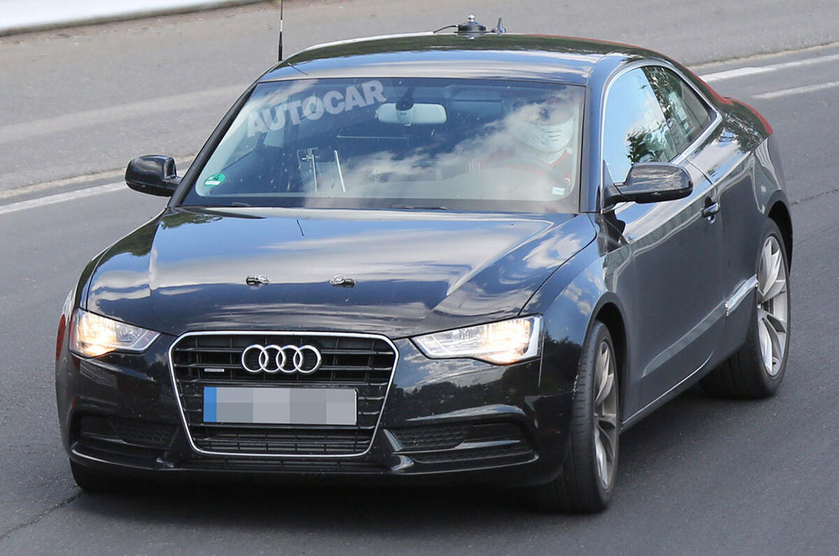 Audi starts early testing on next-generation A5 coupe