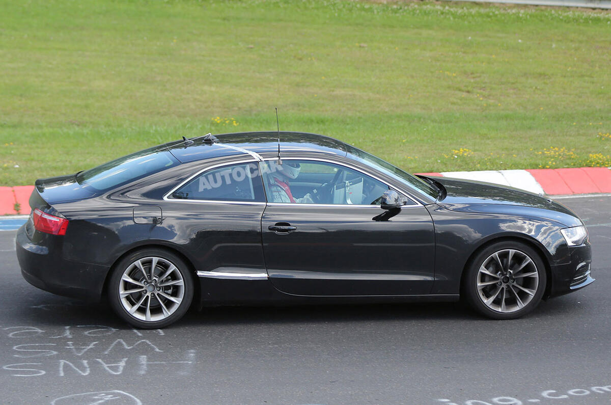 audi starts testing next generation a5 coupe autocar audi starts testing next generation a5 coupe autocar