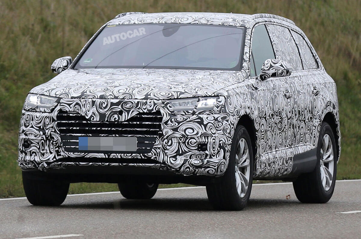 New Audi Q7 nears Detroit motor show launch New Audi Q7 nears Detroit motor show launch