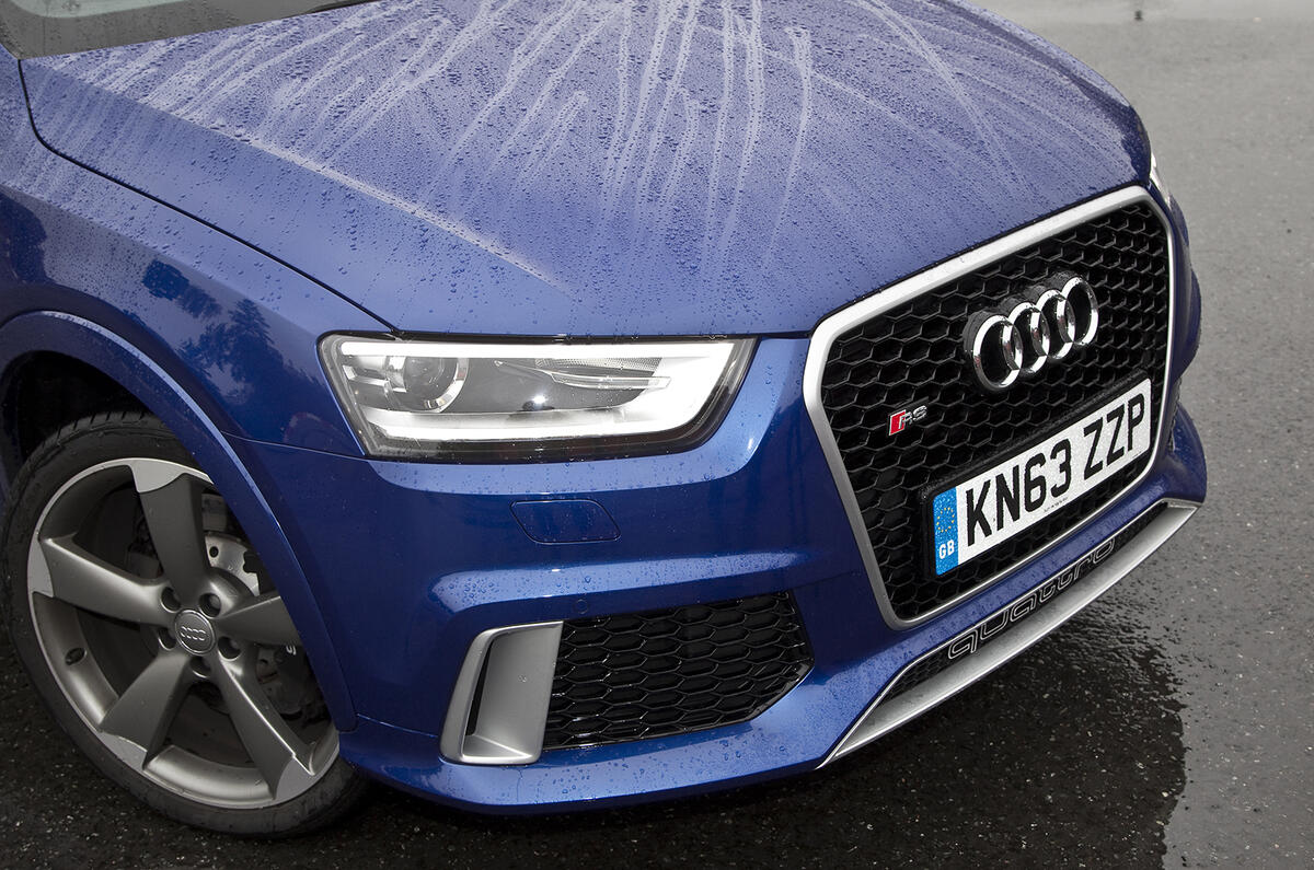 Aggressive-looking Audi RS Q3