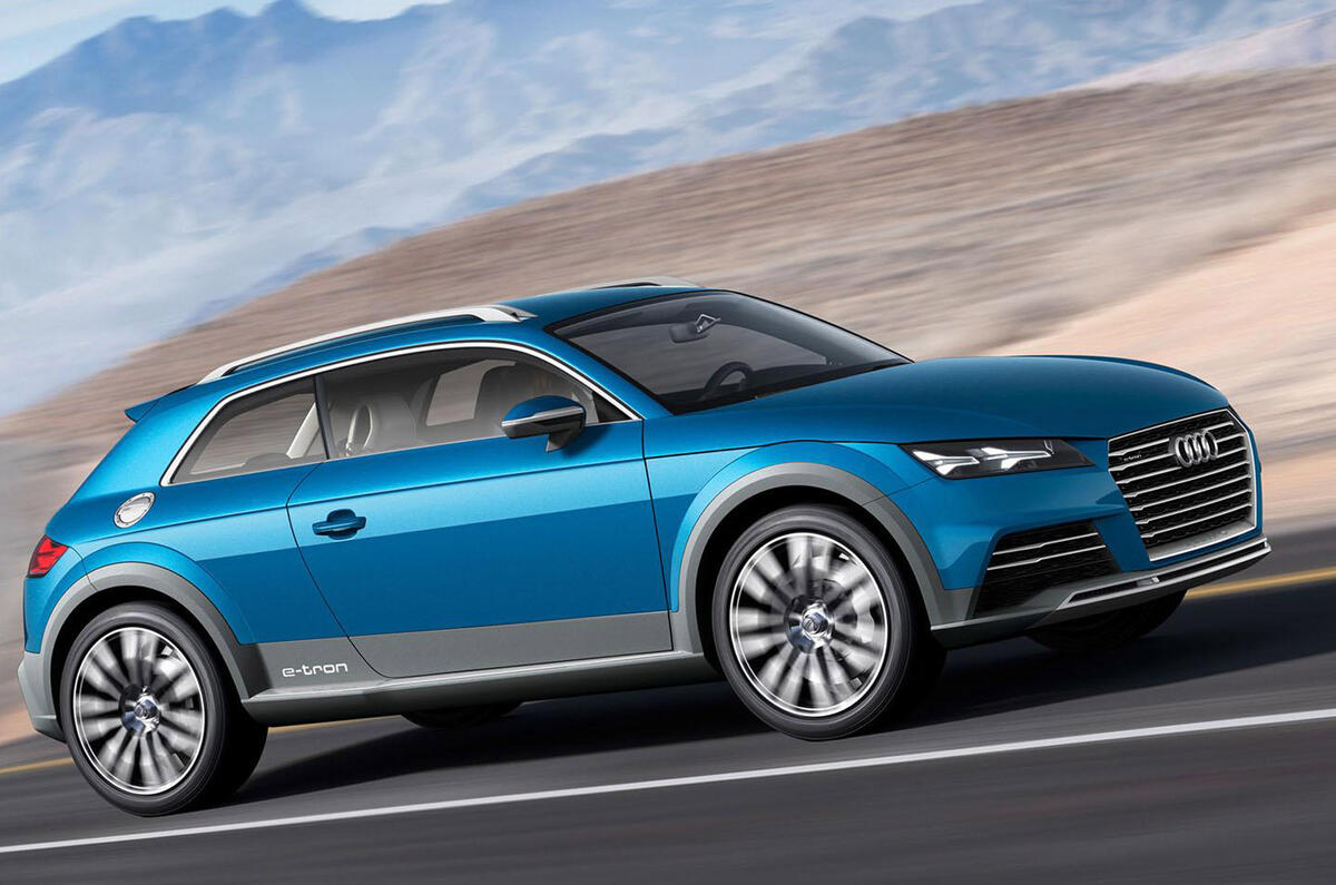 no title Audi Allroad Shooting Brake concept revealed