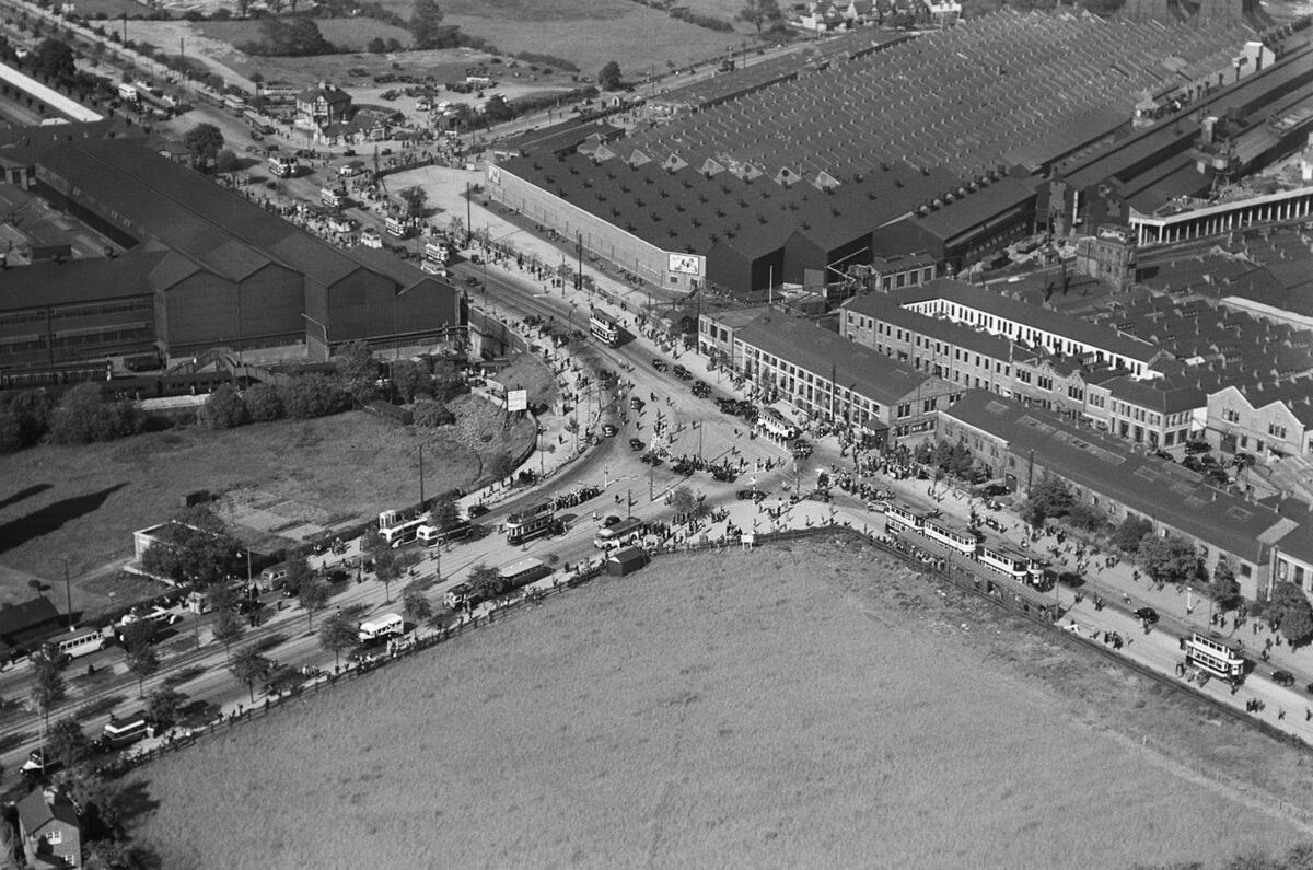 no title England's motoring heritage from the air - picture special