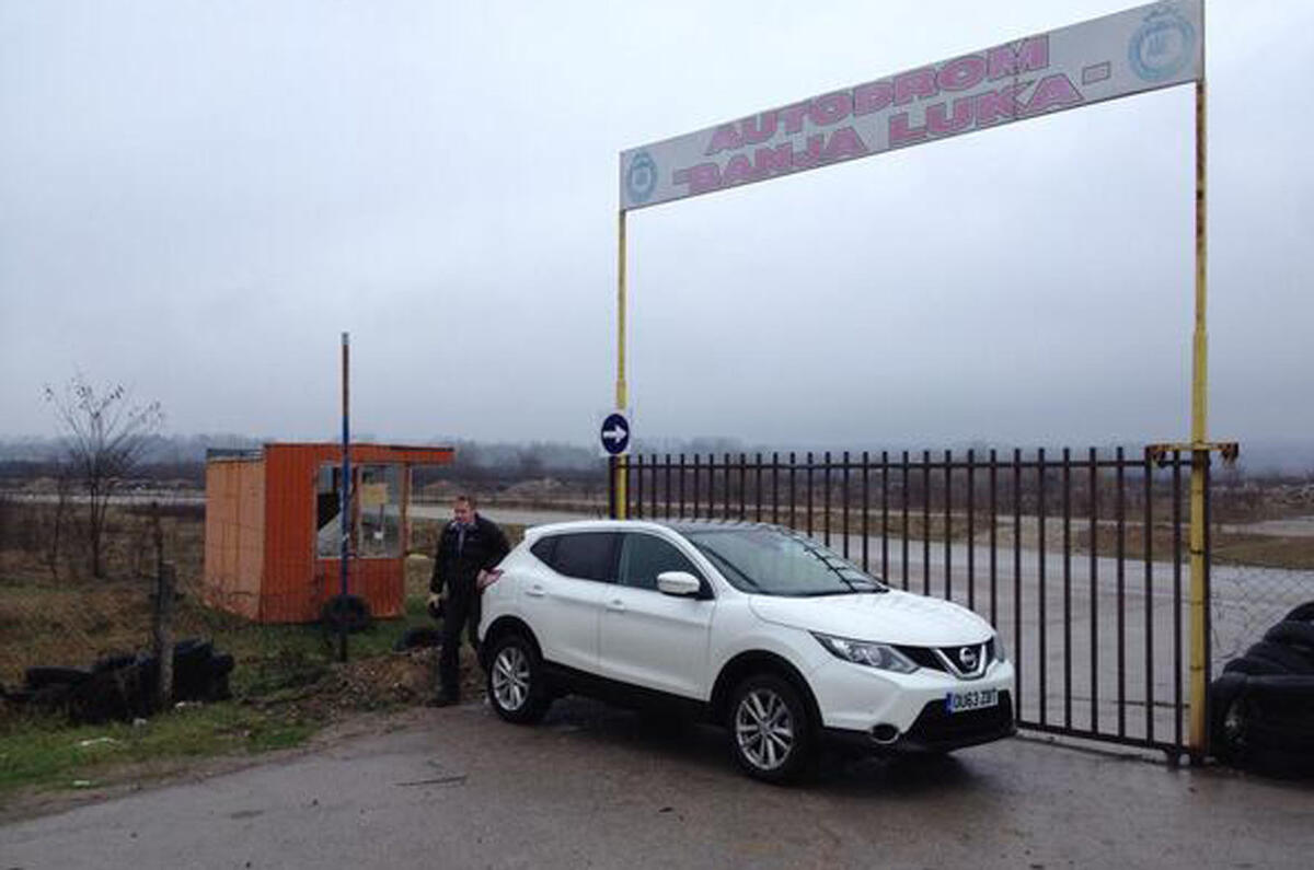 no title Nissan Qashqai from Sunderland to Istanbul, day four