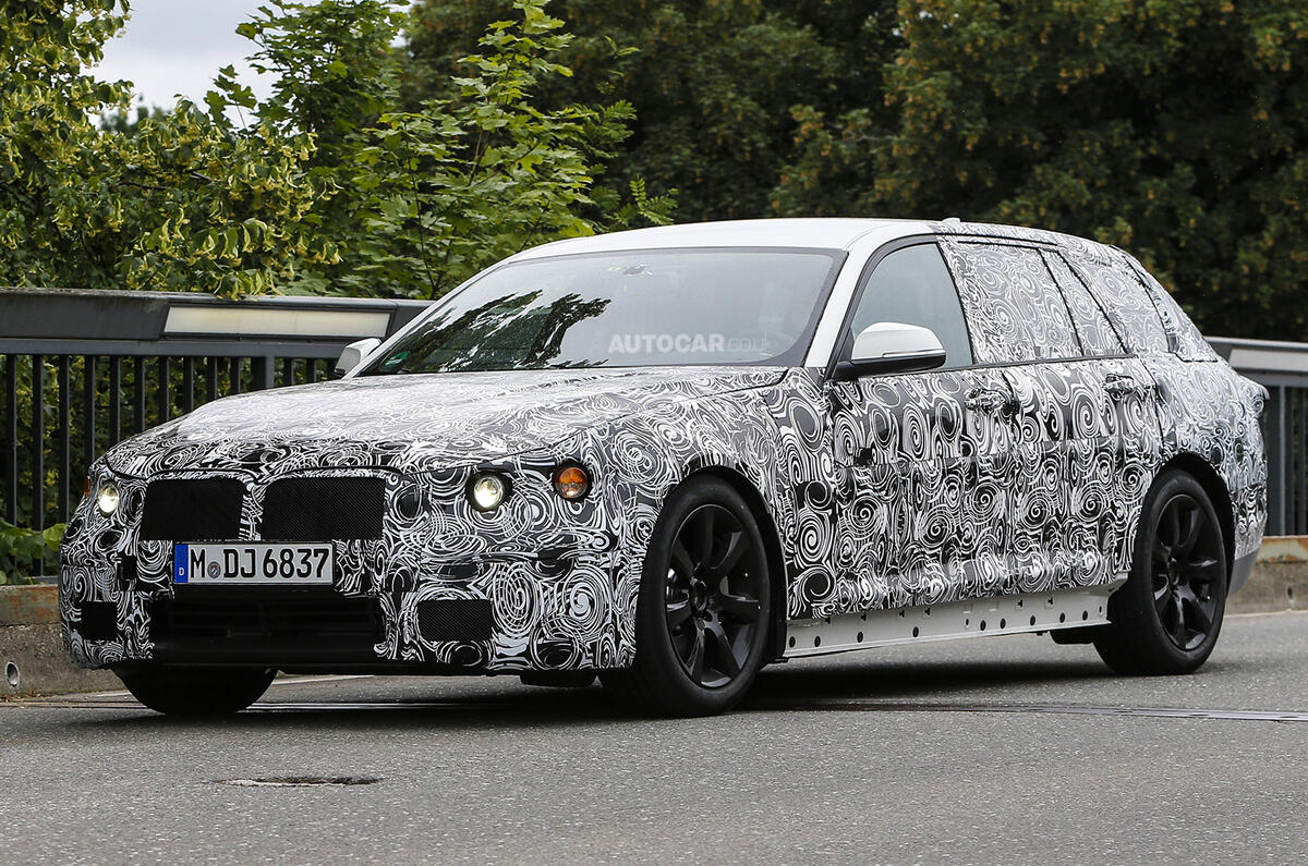 no title New BMW 5-series spotted