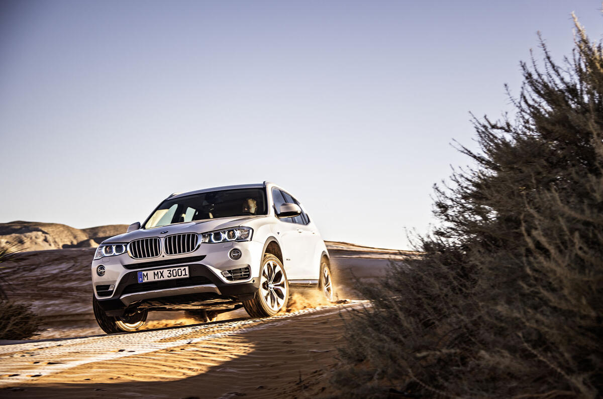 Revised BMW X3 revealed