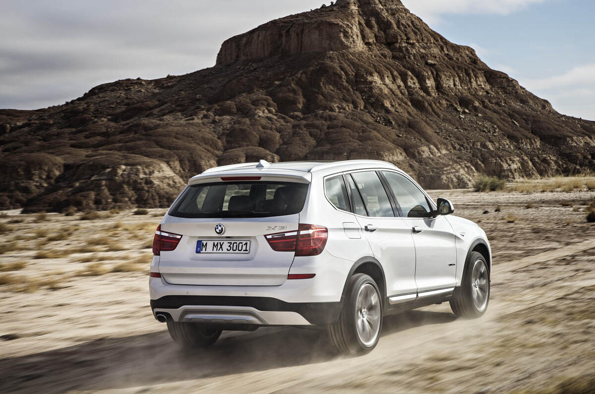 Revised BMW X3 revealed