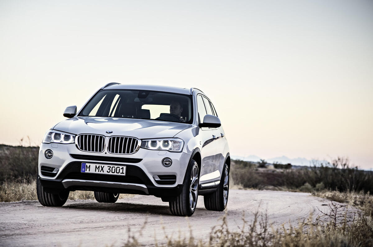 Revised BMW X3 revealed
