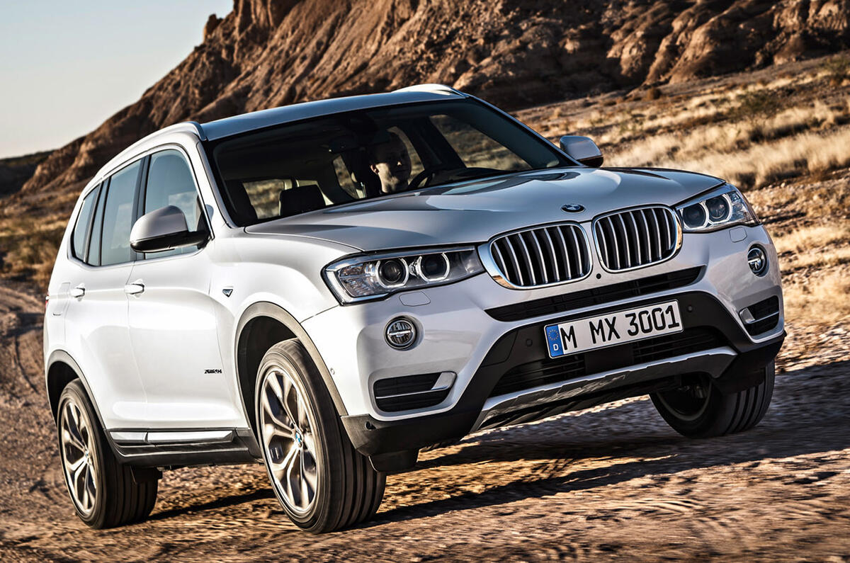 Revised BMW X3 unveiled