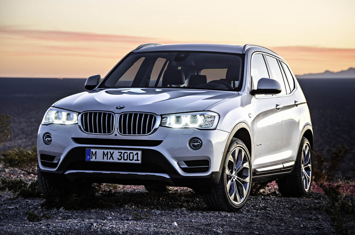 Revised BMW X3 revealed