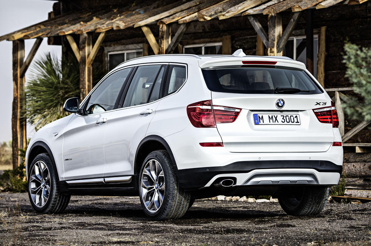 Revised BMW X3 revealed