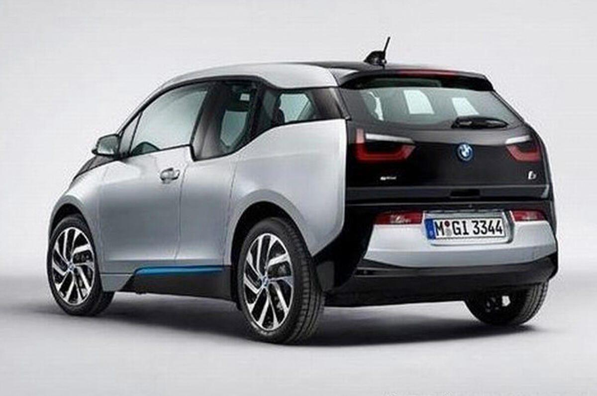 BMW i3 images leaked
