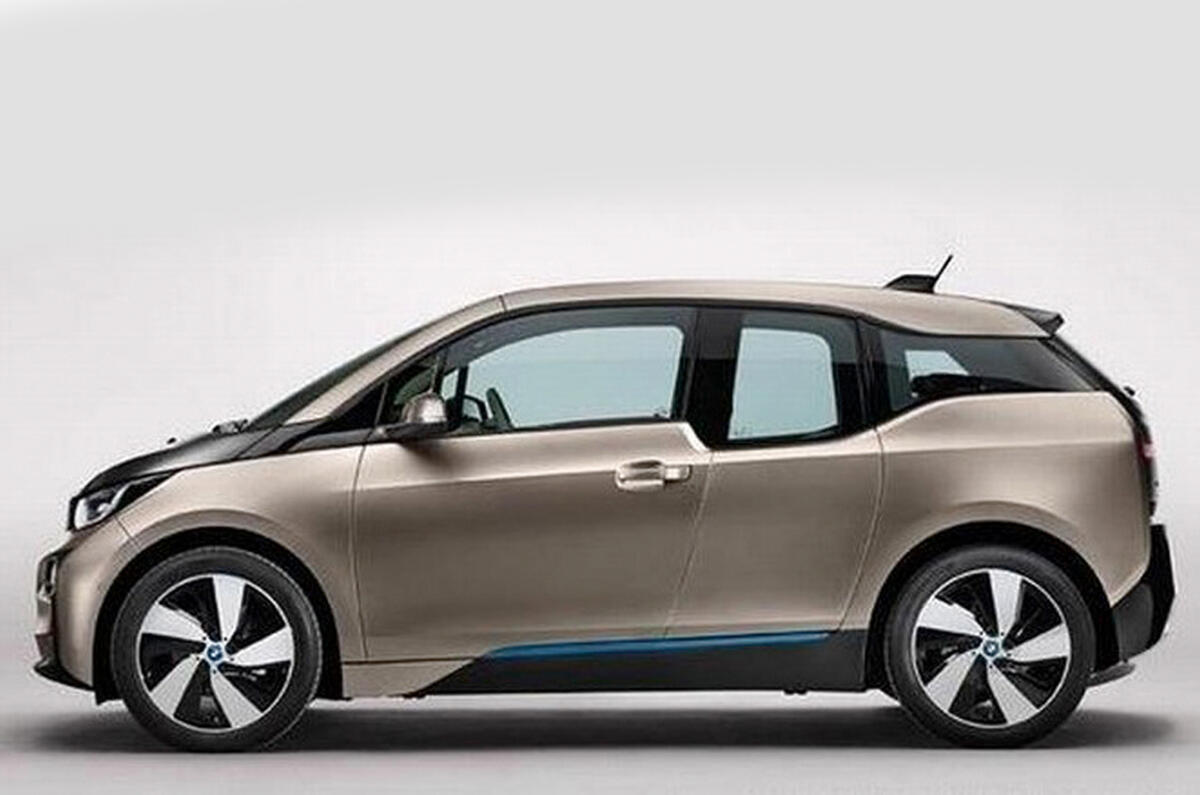 BMW i3 images leaked