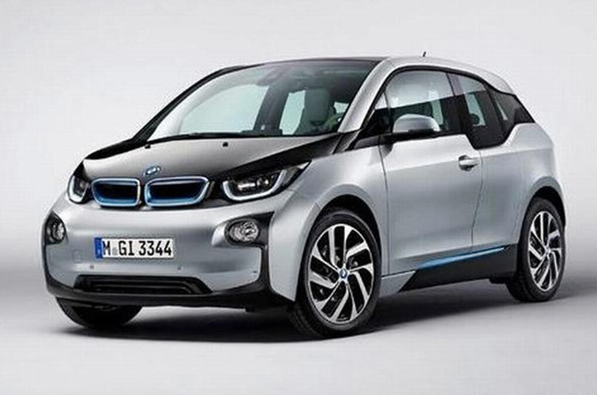 BMW i3 images leaked