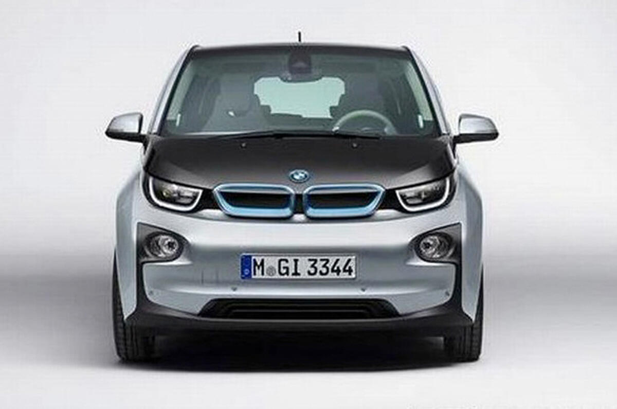 BMW i3 images leaked