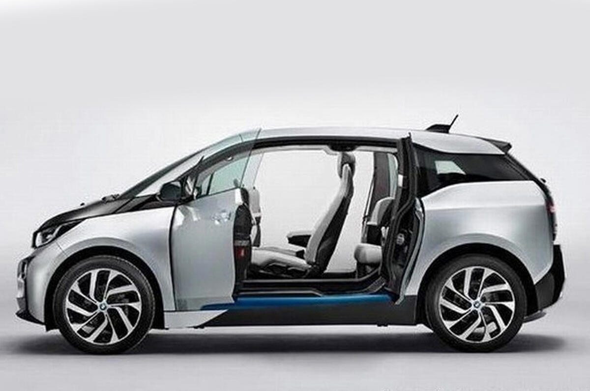 BMW i3 images leaked