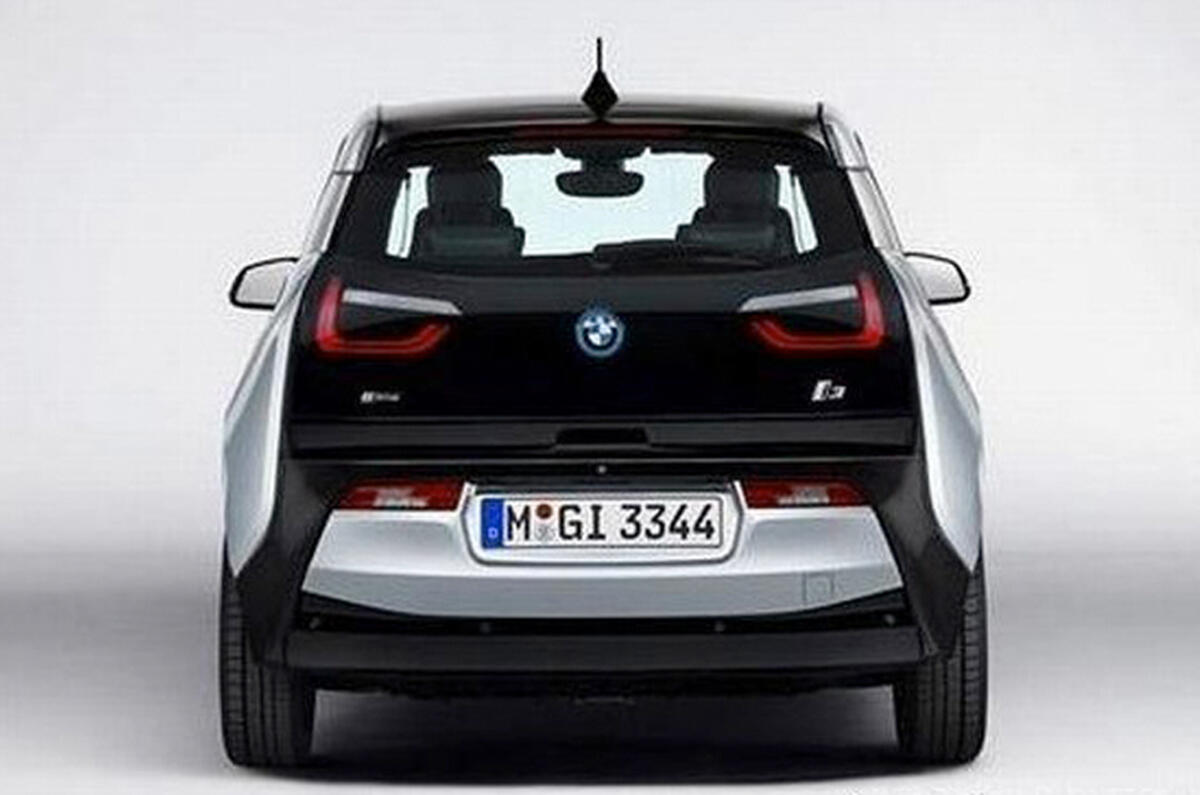 BMW i3 images leaked