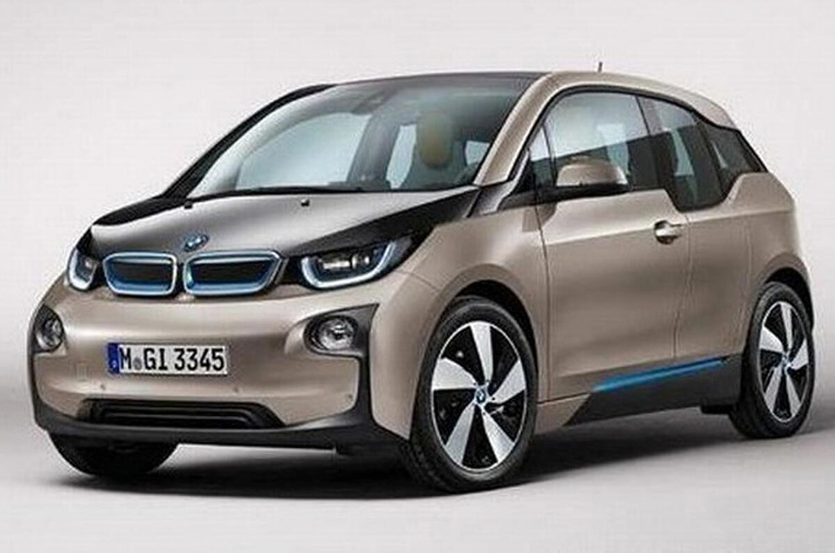 BMW i3 images leaked