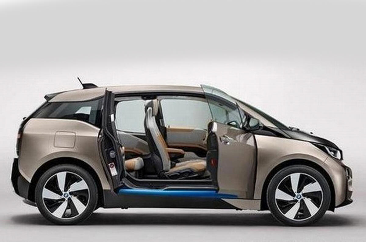 BMW i3 images leaked