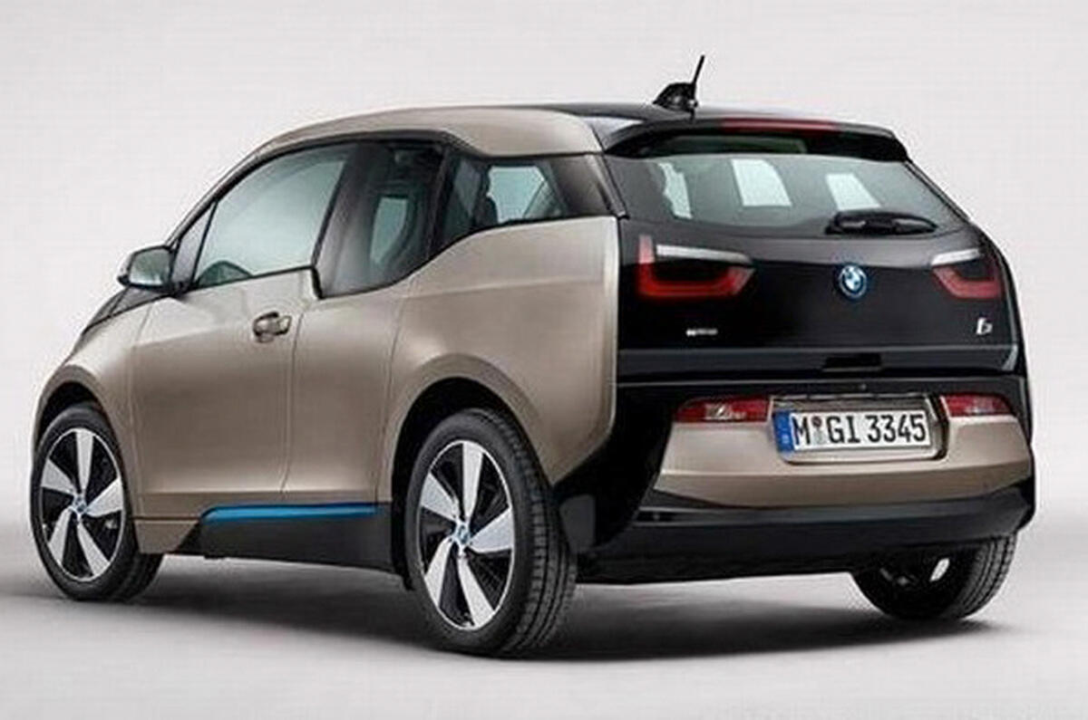 BMW i3 images leaked
