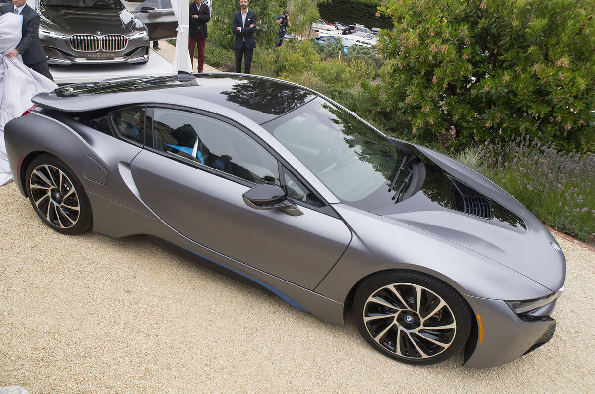 One-off BMW i8 sells for £493k at Pebble Beach auction