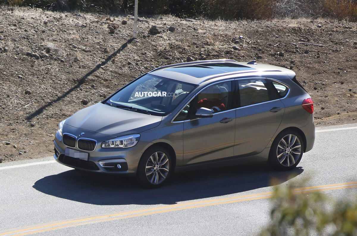 no title BMW 2-series Active Tourer seen undisguised