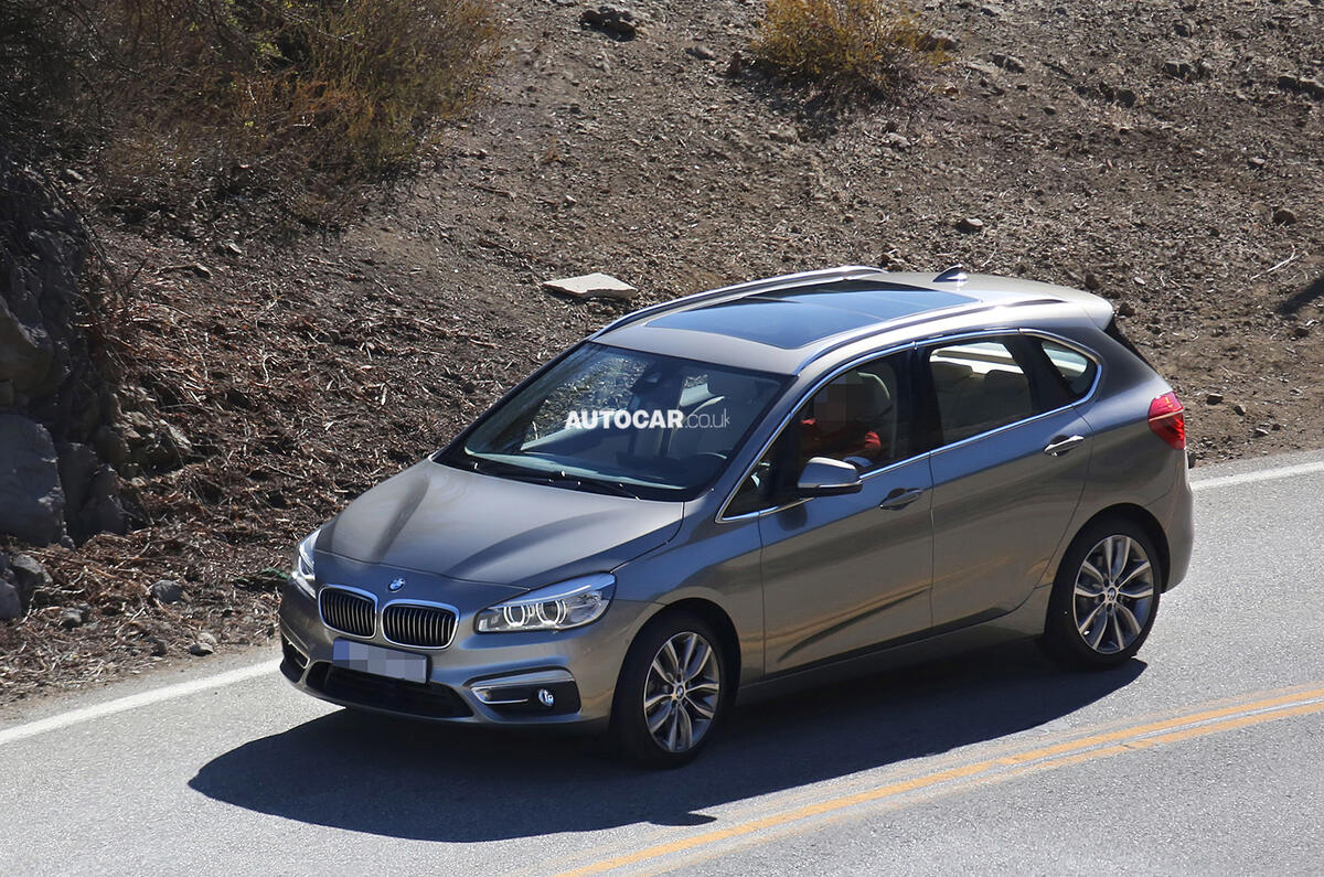 no title BMW 2-series Active Tourer seen undisguised