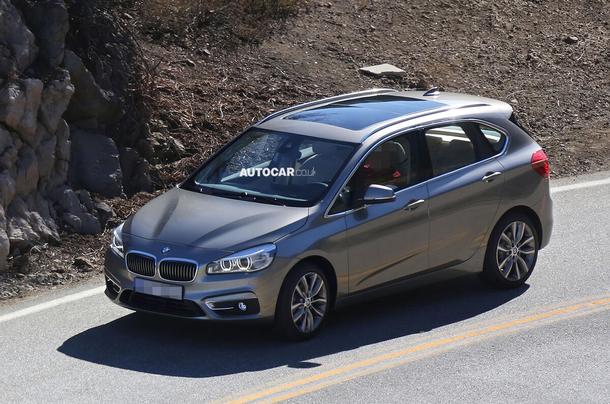 no title BMW 2-series Active Tourer seen undisguised